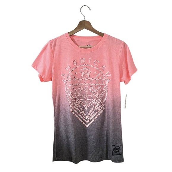 American Fighter Garner T Shirt Size Small Short Sleeve Neon Atomic Tangerine - Picture 1 of 6